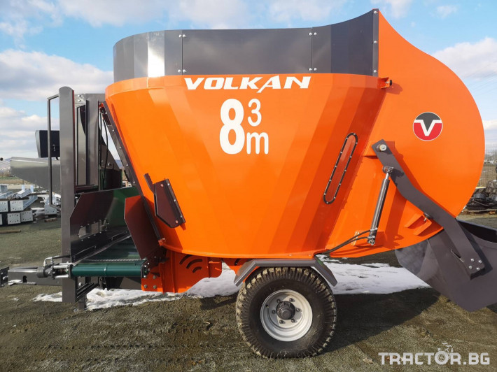 Машини за ферми Вертикални фуражни миксери “VOLKAN” 8 - Трактор БГ